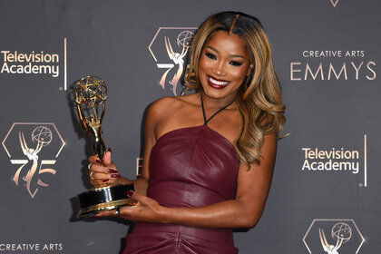 Keke Palmer at the 75th Creative Arts Emmy Awards