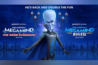 Megamind vs. The Doom Syndicate show art