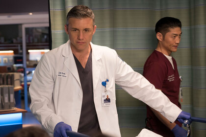 Jeff Clarke (Jeff Hephner) appears in Season 2 Episode 15 of Chicago Med