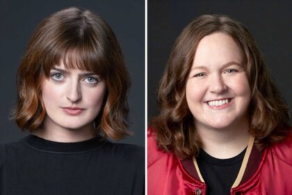 A split of Chloe Troast and Molly Kearney for season 48 of Saturday Night Live