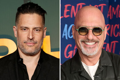 A split of Joe Manganiello and Howie Mandel