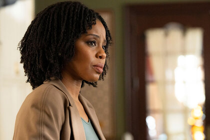 Sergeant Ayanna Bell (Danielle Moné Truitt) appears in Season 4 Episode 4 of Law & Order: Organized Crime