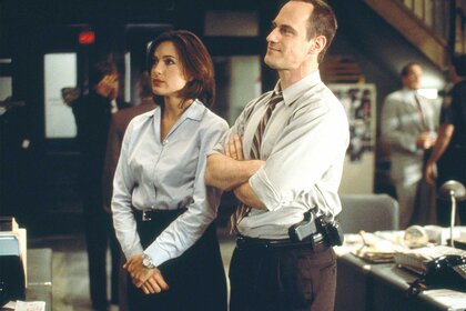 Olivia Benson and Elliot Stabler on Law And Order: SVU Episode 103