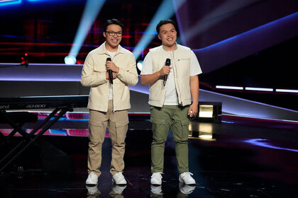 The Voice 2501 Jeremy Garcia Justin Garcia