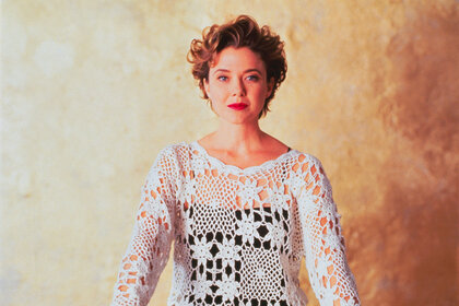 Portrait of actress Annette Bening