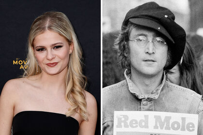 Split of Darci Lynne and John Lennon