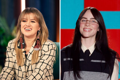 Split of Kelly Clarkson and Billie Eilish