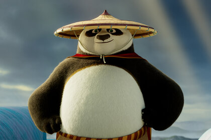 Po in Kung Fu Panda 4