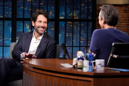 Paul Rudd on Late Night With Seth Meyers Episode 1499