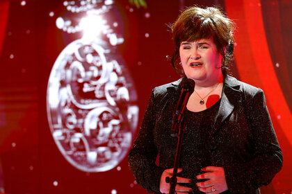 Susan Boyle appears on NBC News' "Today" show.