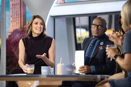 Molly Hunter talks to Al Roker on TODAY