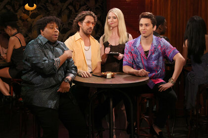 Ryan Gosling during a sketch on Saturday Night Live Episode 1861