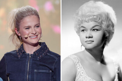 Split of Darci Lynne and Etta James