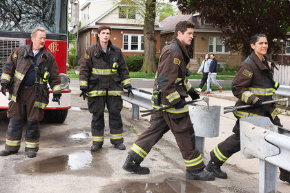 Mouch, Damon, Carver and Kidd appear in Chicago Fire Season 12 Episode 13