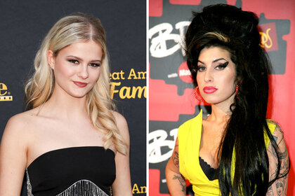 Split of Darci Lynne and Amy Winehouse