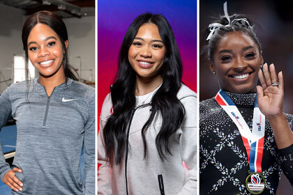 Gabby Douglas Suni Lee Simone Biles