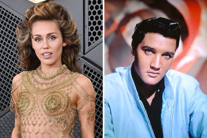 Split of Miley Cyrus and Elvis Presley