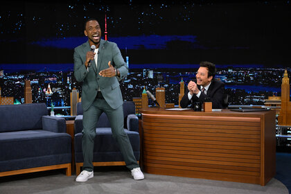 Jay Pharoah on The Tonight Show Starring Jimmy Fallon episode 1979