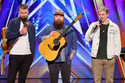 Ashes & Arrows performs on stage on America's Got Talent Episode 1902.