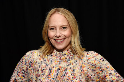 Amy Ryan attends the IMDb Studio at Acura Festival Village