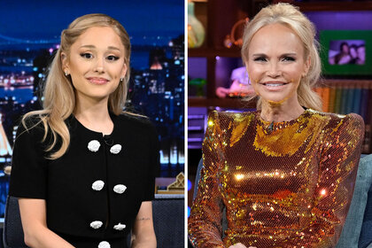 Split of Ariana Grande and Kristin Chenoweth