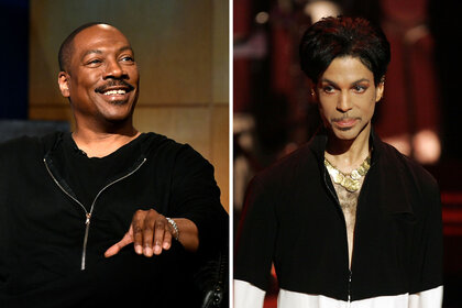 Split of Eddie Murphy and Prince