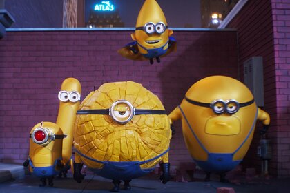 Mega Minions (Pierre Coffin) in Despicable Me 4 (2024).