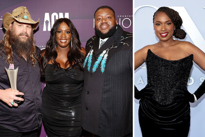 Chris Stapleton, Tanya Trotter, and Michael Trotter Jr. attend the 16th Annual Academy of Country Music Honors