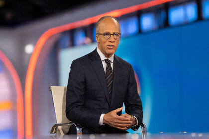 Lester Holt on TODAY on Wednesday, November 15, 2023.