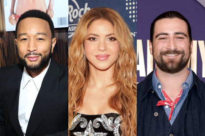 Split of John Legend, Shakira, and Noah Kahan