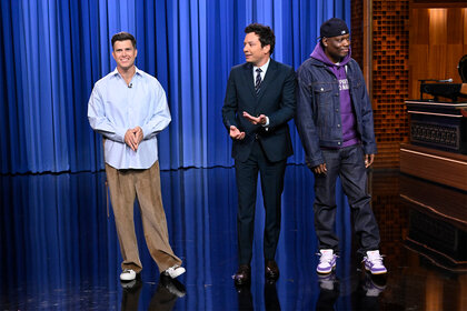 Colin Jost and Michael Che on The Tonight Show Starring Jimmy Fallon Episode 2017