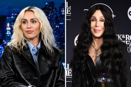 Split of Miley Cyrus and Cher