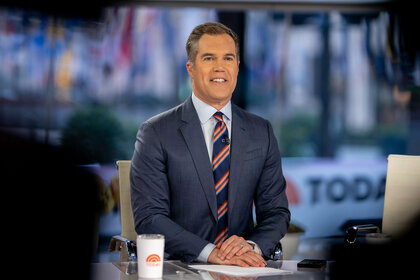 Peter Alexander appears on TODAY on Thursday, March 21, 2024.