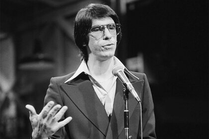 Richard Belzer during a guest performance on Saturday Night Live