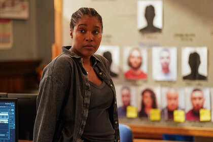 Kiana Cook (Toya Turner) looking away in Chicago P.D. Season 12, Episode 7.