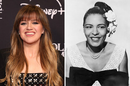 Split of Kelly Clarkson and Billie Holiday