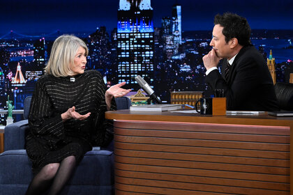 Martha Stewart talks to Jimmy on The Tonight Show Starring Jimmy Fallon Season 12 Episode 26