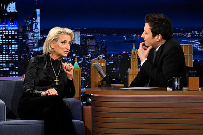 Dorinda Medley speaks with Jimmy Fallon on The Tonight Show Starring Jimmy Fallon Episode 1257.