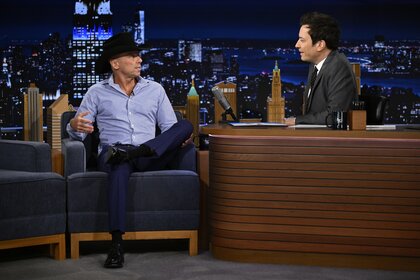 Kenny Chesney speaks with Jimmy Fallon on The Tonight Show Starring Jimmy Fallon Episode 2080.