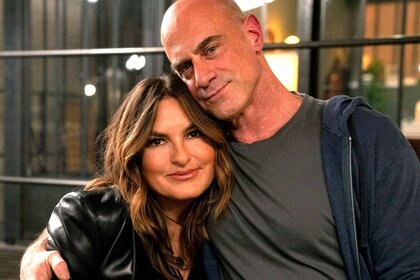 Detective Olivia Benson (Mariska Hargitay) and Detective Elliot Stabler (Christopher Meloni) appear in Season 2 Episode 15 of Law & Order: Organized Crime