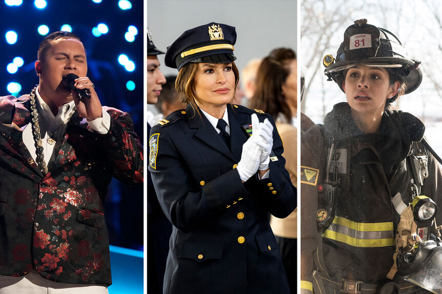 Split of The Voice, Law & Order: SVU, and Chicago Fire