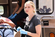 Kara Killmer as Sylvie Brett on Chicago Fire