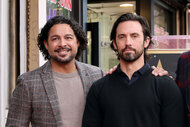 Jon Huertas and Milo Ventimiglia