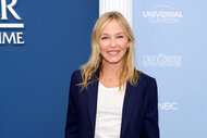 Kelli Giddish attends NBC's "Law & Order" Press Junket.