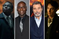 A split header of Charon, Lance Reddick, Ian McShane and Winston.