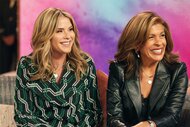 Jenna Bush Hager Hoda Kotb on The Kelly Clarkson Show episode 7i003