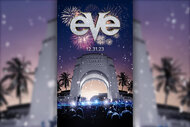 A poster for EVE At Universal Studios Hollywood