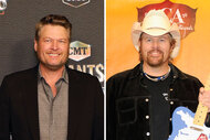 Split of Blake Shelton and Toby Keith