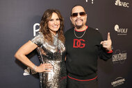 Mariska Hargitay and Ice T on the red carpet together for Law & Order: Special Victims Unit's 25th Anniversary