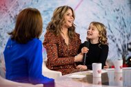 Jenna Bush Hager and her daughter Mila on TODAY in 2022